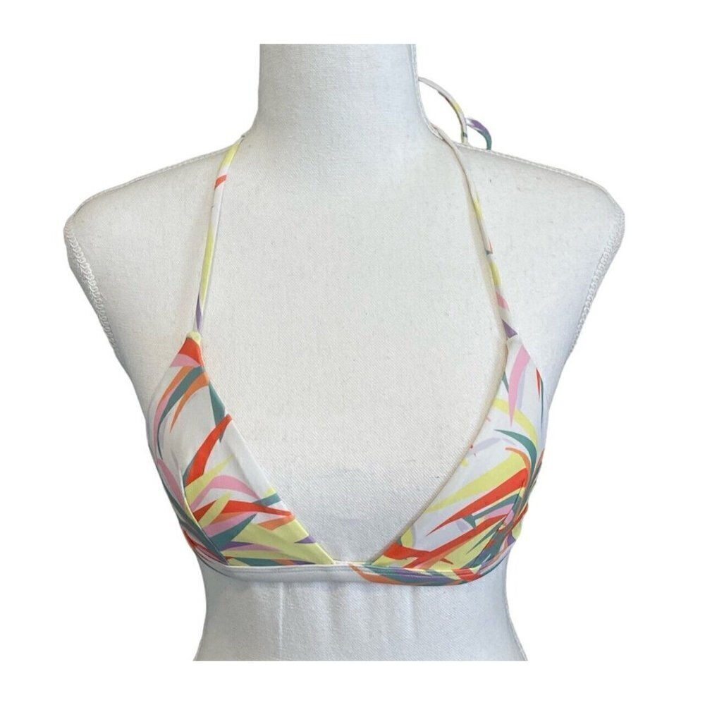 L’ Agent Agent Provocateur Triangle Bikini Top Swimsuit Multicolor Swimwear XS
